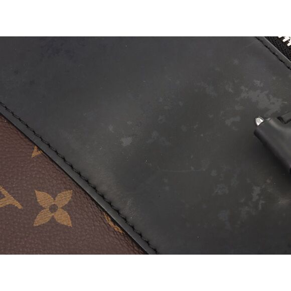 Louis Vuitton Porte Documents Ageur Monogram Macassar - Picture 5 of 8